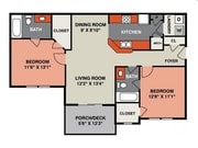 2BR/2BA