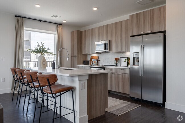 2BR, 2BA - 1,237SF - Kitchen - Revolve ATX