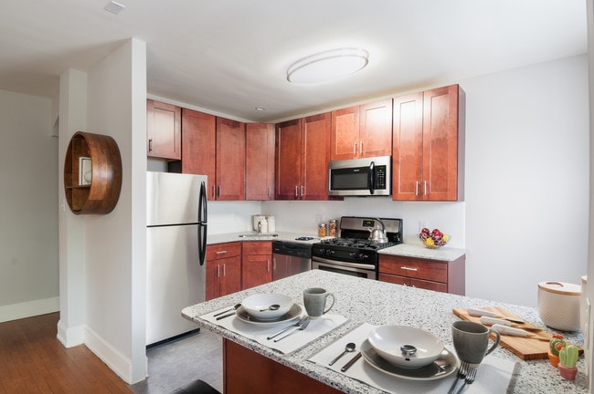 Newly Renovated Kitchen - Metropolitan Narberth Hall Apartments