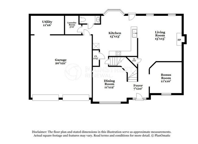 4 Bedroom Pet-Friendly Home in Fayetteville, GA with Main Street Renewal