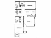 2BR/2BA