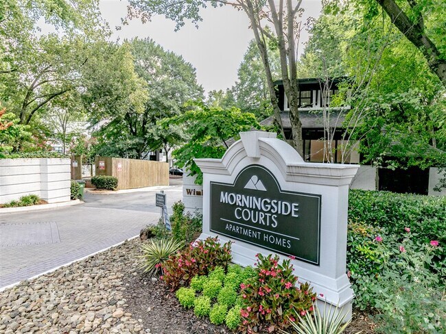 Monument Sign at Community Entrance. - Morningside Courts Rental