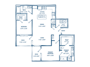 Two Bedroom Floor Plan