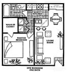1BR/1BA