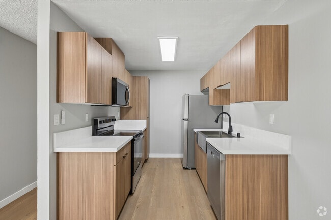 2BR, 2BA - 1,200SF - Kitchen