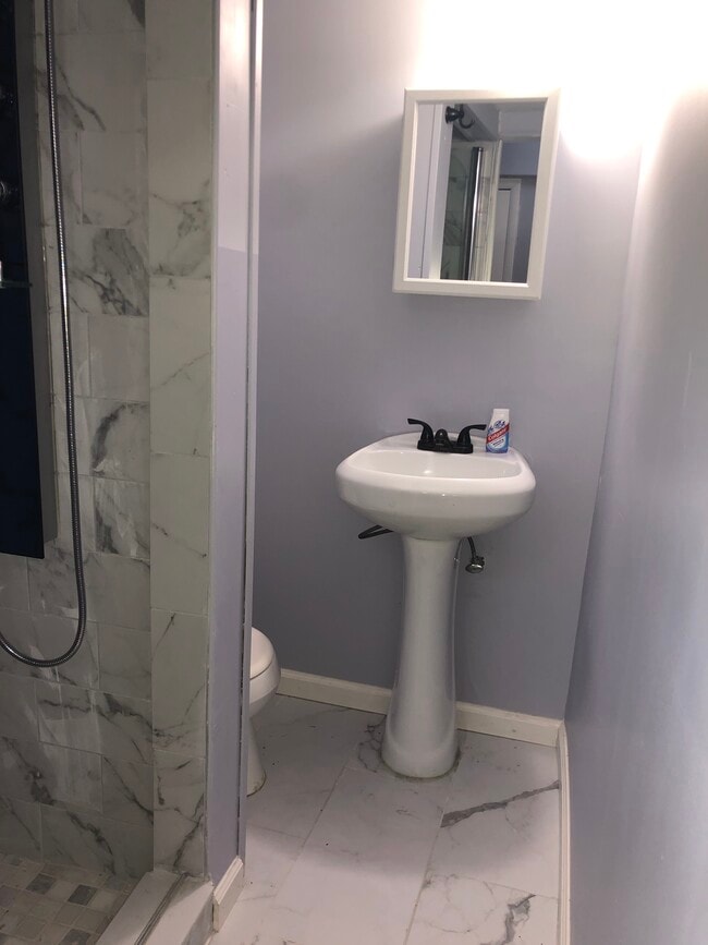 BASEMENT BATHROOM - 5112 Hollywood Rd Unit Furnished 4 Bedroom House in College Park