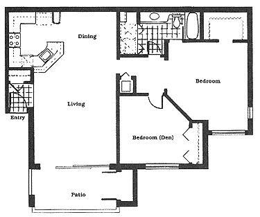 Floor Plan - THE MAHOGANY RENOVATED