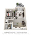 1 Bed - 1 Bath Roman
