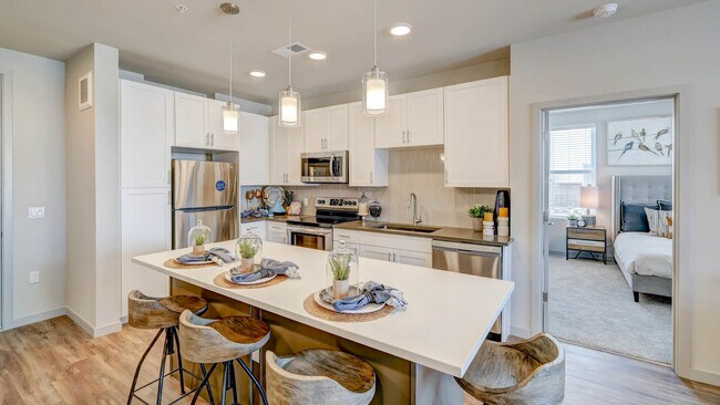 Kitchen with Stainless Steel Appliances