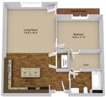 1 Bedroom Island