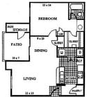 1BR/1BA