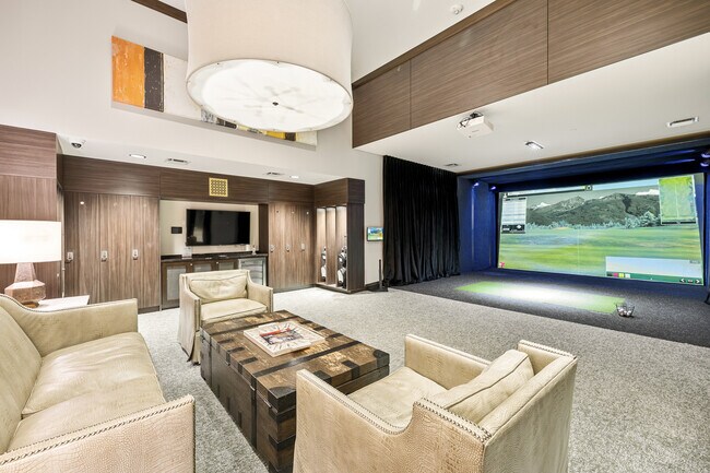 Golf Simulator Room