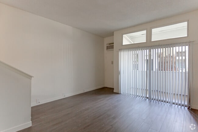 1BR,1BA-700SF-Living Room - Weddington Apartments