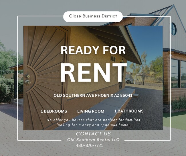 1023 E Old Southern Ave House House Rental in Phoenix, AZ