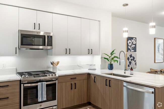 1BR, 1BA - 839SF Kitchen