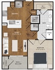 Jasmine_1Bed_1Bath_635 Sq Ft