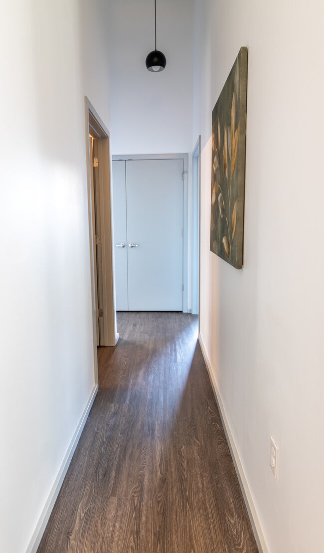 Gorgeous extra tall hallway doors