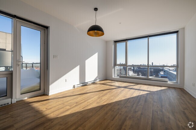 1 chambre, 1 salle de bain + bureau - 98 m² - Salle à manger et salon - Labo Condos
