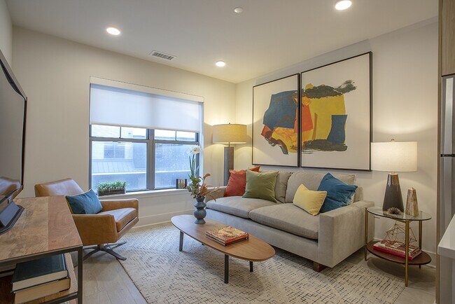 Living Room with included Ceiling Lights
