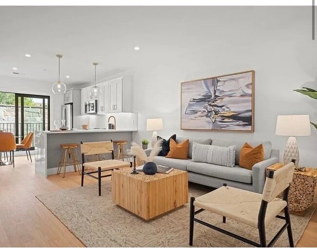 Living room (staged photo) - 52 Withington St Unit #6