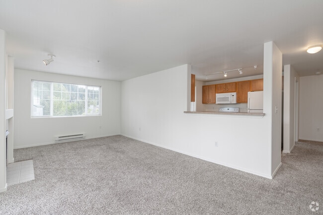 3BR, 2BA - 1,196SF Elm Living Room