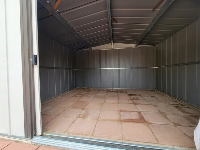 Large storage shed