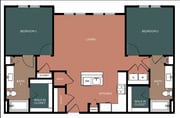 B2 floor plan Prose Decker Lake