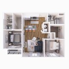 Moore's Edge 2B - 973 square feet