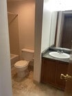 One bed bathroom
