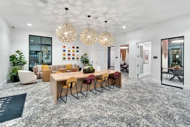 Study and multiple wifi lounges at Enclave Heritage Flats in Otay Ranch