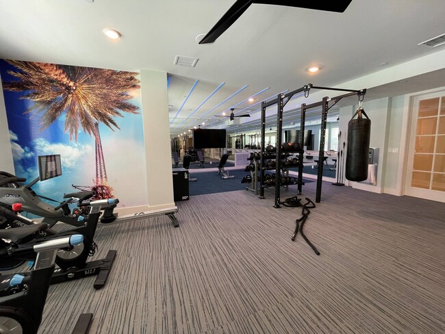 Work off stress in our gym with Fitness on Demand