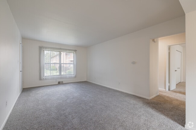 2BR,1BA, Living Room - Stratford Villa - Oak Park, MI