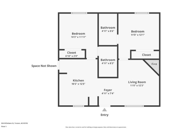 Photo - 354 W Delano St Unit 1