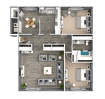 2 Bedroom 1 Bathroom