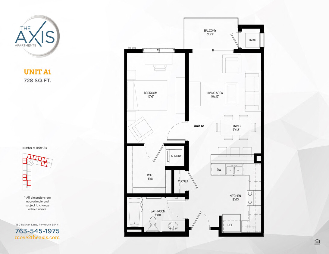 Floor Plan - Unit A1