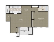 Sequoia - 1 Bedroom/1 Bath