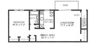1BR/1BA