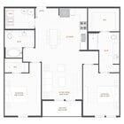 B1 - 2x2 floor plan Alton Serenoa