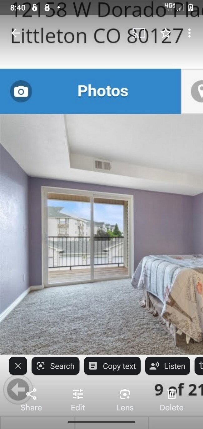 Master bedroom - 12158 W Dorado Pl Unidad 204