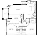 C2G Floorplan w Dimensions