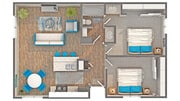 Natoma 2 | 2-Bedroom Floorplan