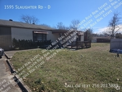 Building Photo - 1595 Slaughter Rd Unit D Rental