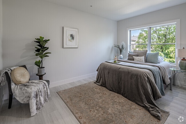 2BR, 1BA - 916SF - Primary Bedroom - 261 Marshall St