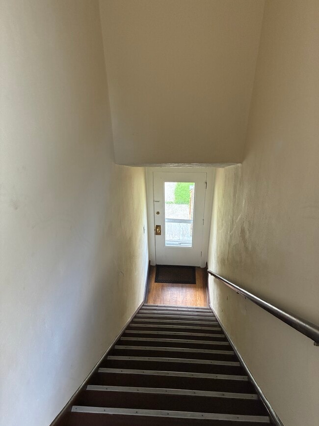 Front access stairs