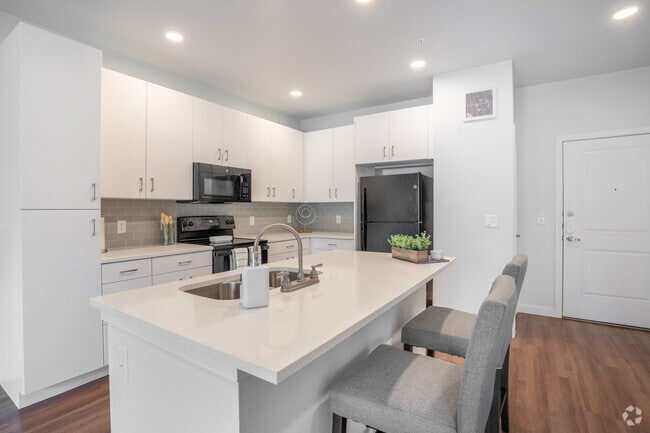 1BR, 1BA - 691SF - Kitchen