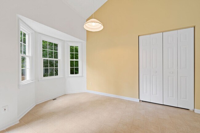 Photo - Durham Retreat with Vaulted Ceilings, Private Deck & Wooded Views