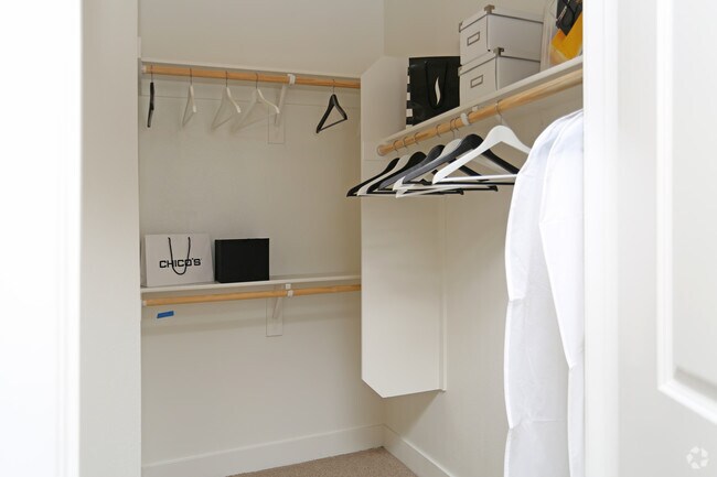 One Bedroom: Walk-In Closet