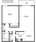 1BR/1BA