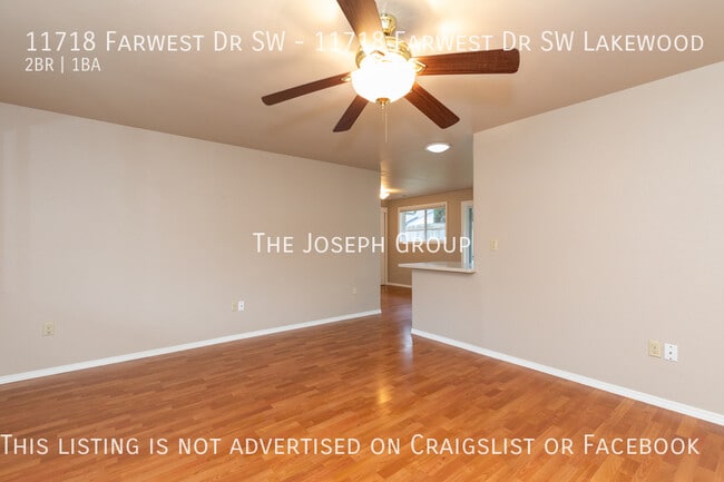 Photo - Beautiful 2BD/1BA Unit in Duplex Set On A ... Unidad 11718 Farwest Dr SW Lakewood