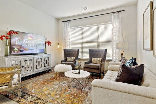 Model Living Room Arsenal - Gables Arsenal Street